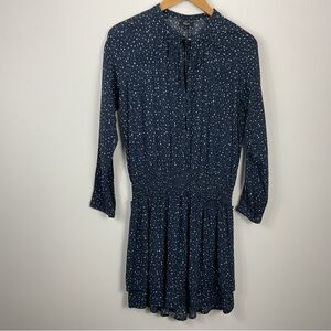 Rails Jasmine Smocked Mini Star Print Dress Womens Medium
